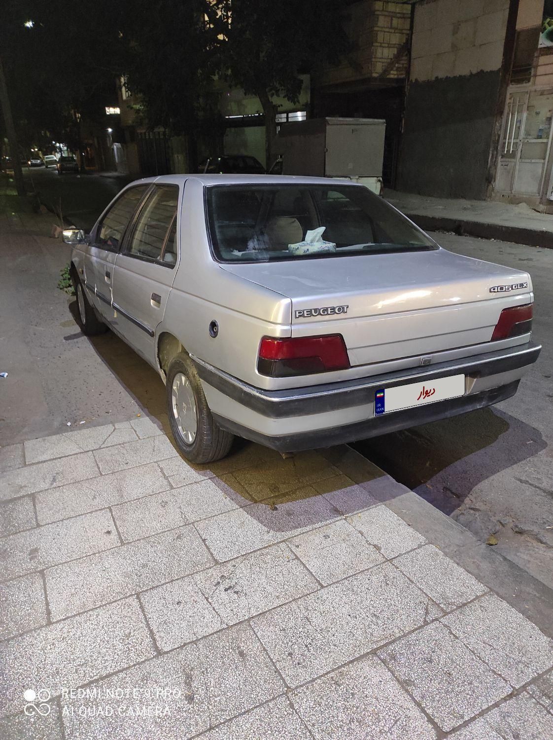 پژو 405 GL - دوگانه سوز CNG - 1372