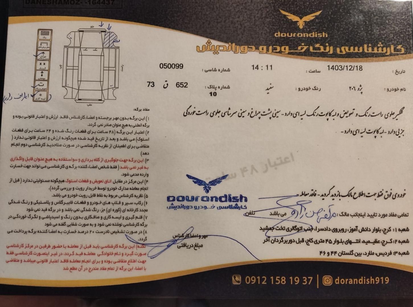 پژو 206 تیپ 2 - 1388