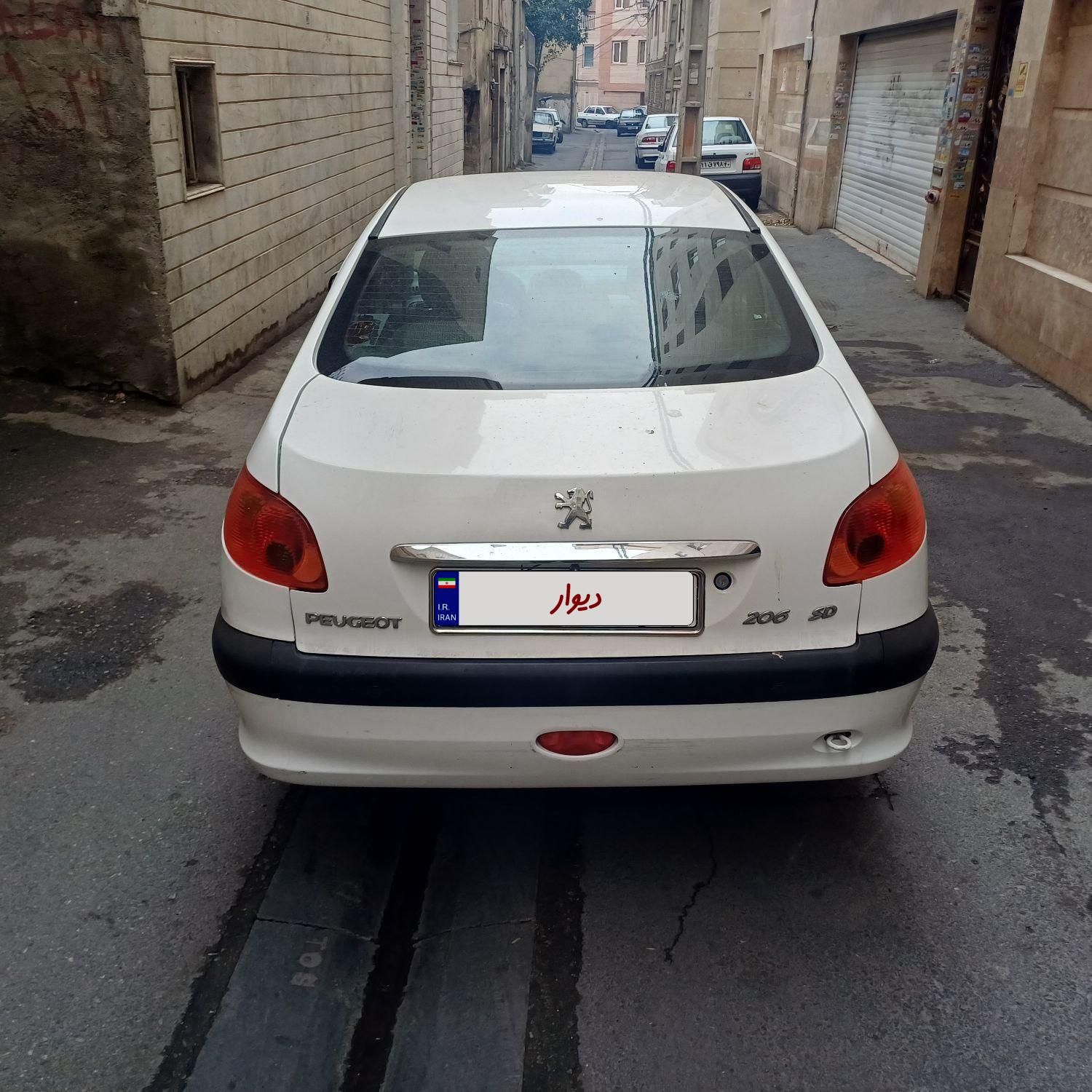 پژو 206 SD v8 - 1393