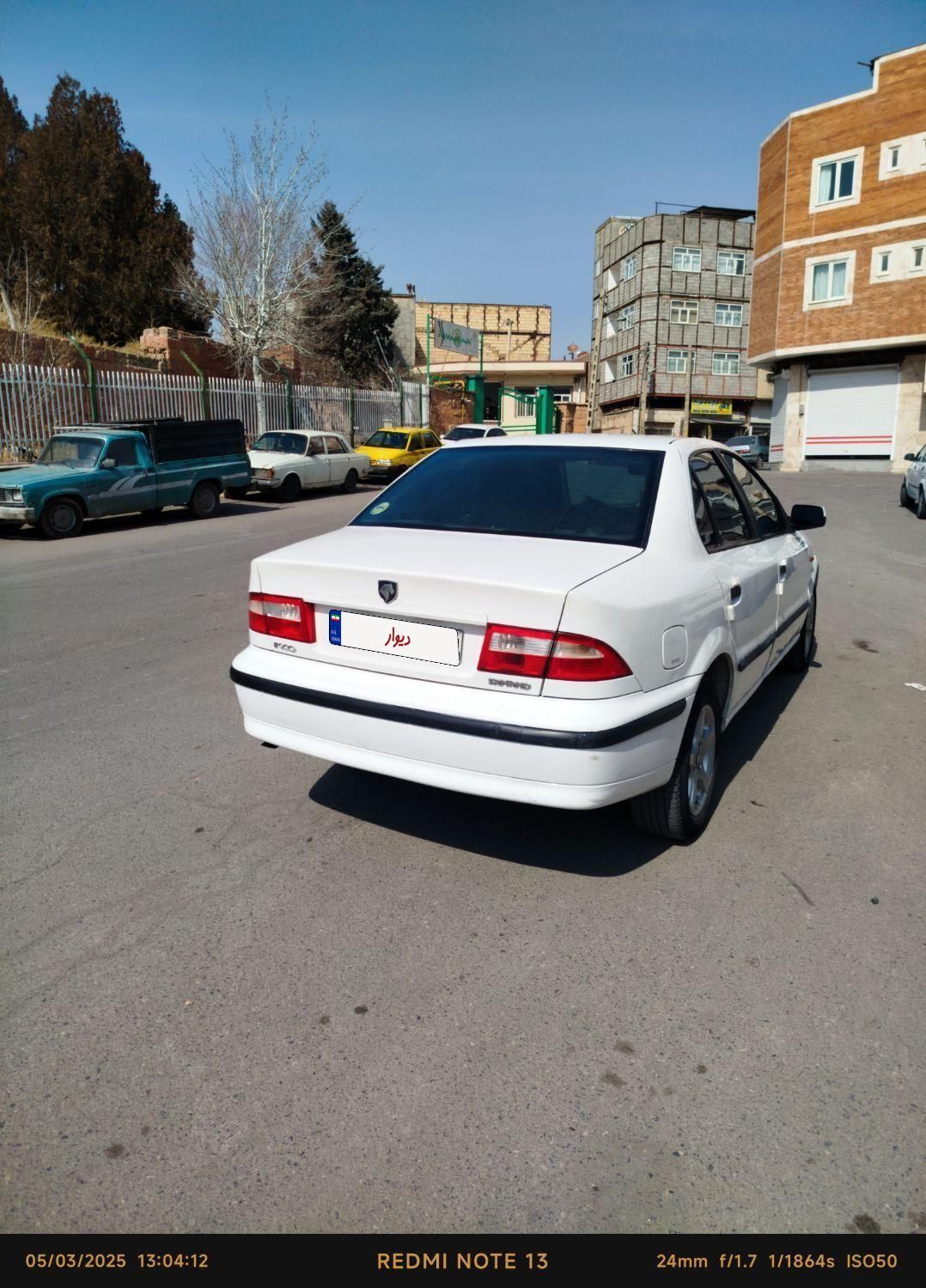 سمند LX EF7 دوگانه سوز - 1389