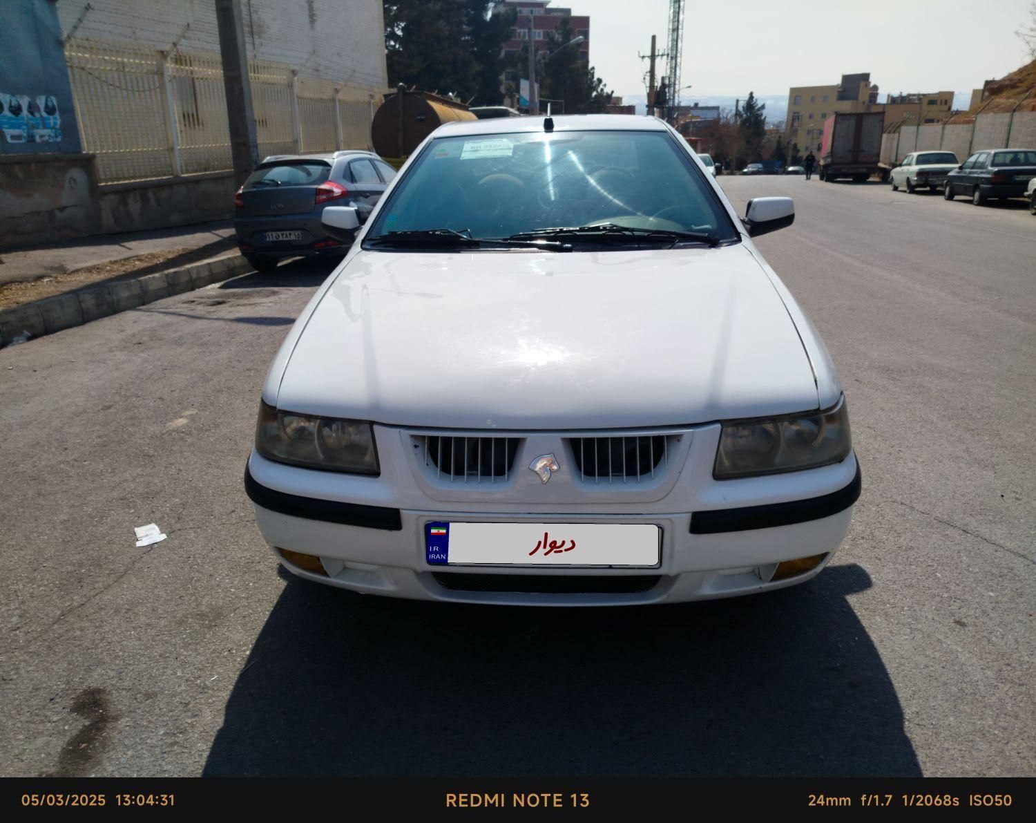 سمند LX EF7 دوگانه سوز - 1389