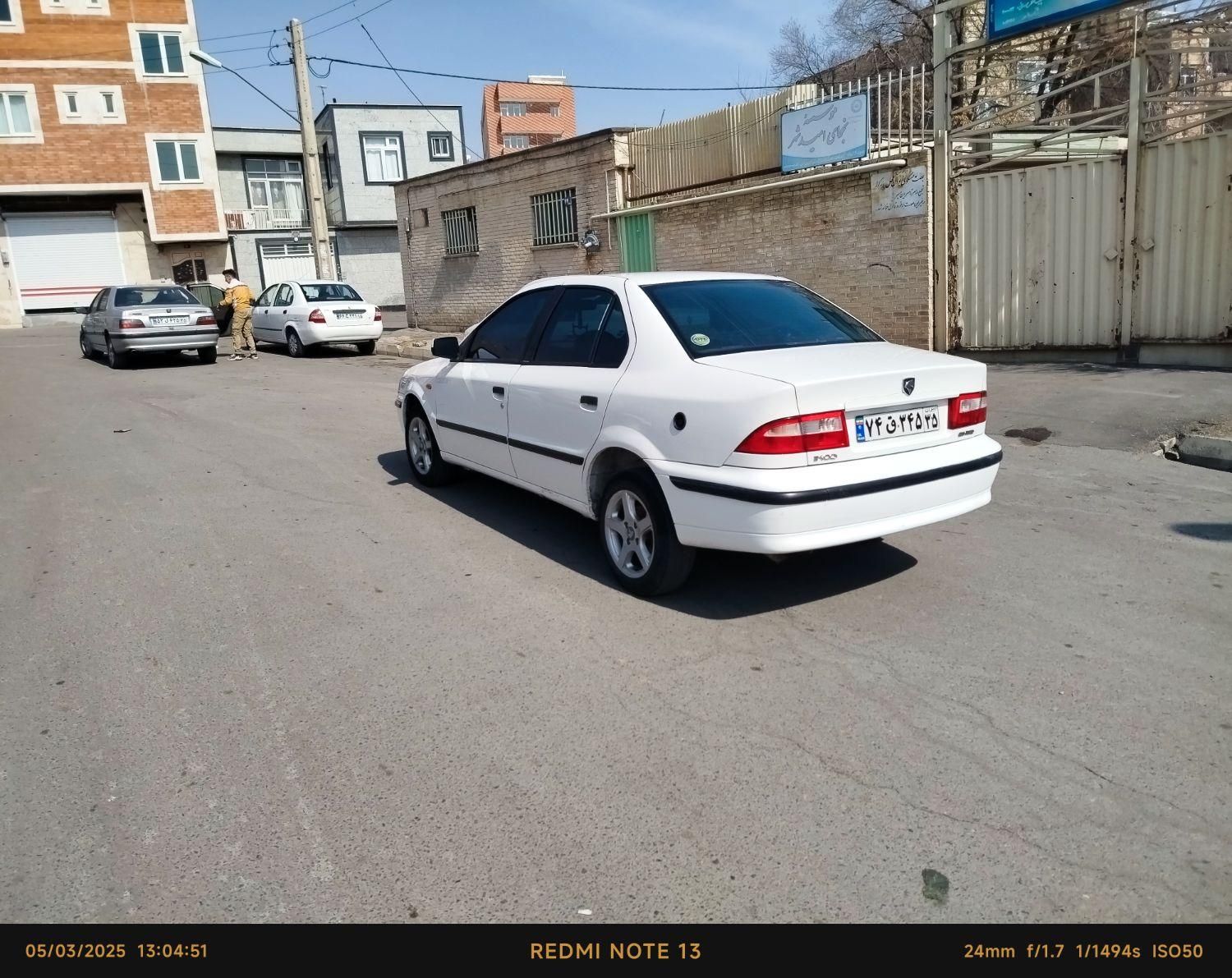 سمند LX EF7 دوگانه سوز - 1389