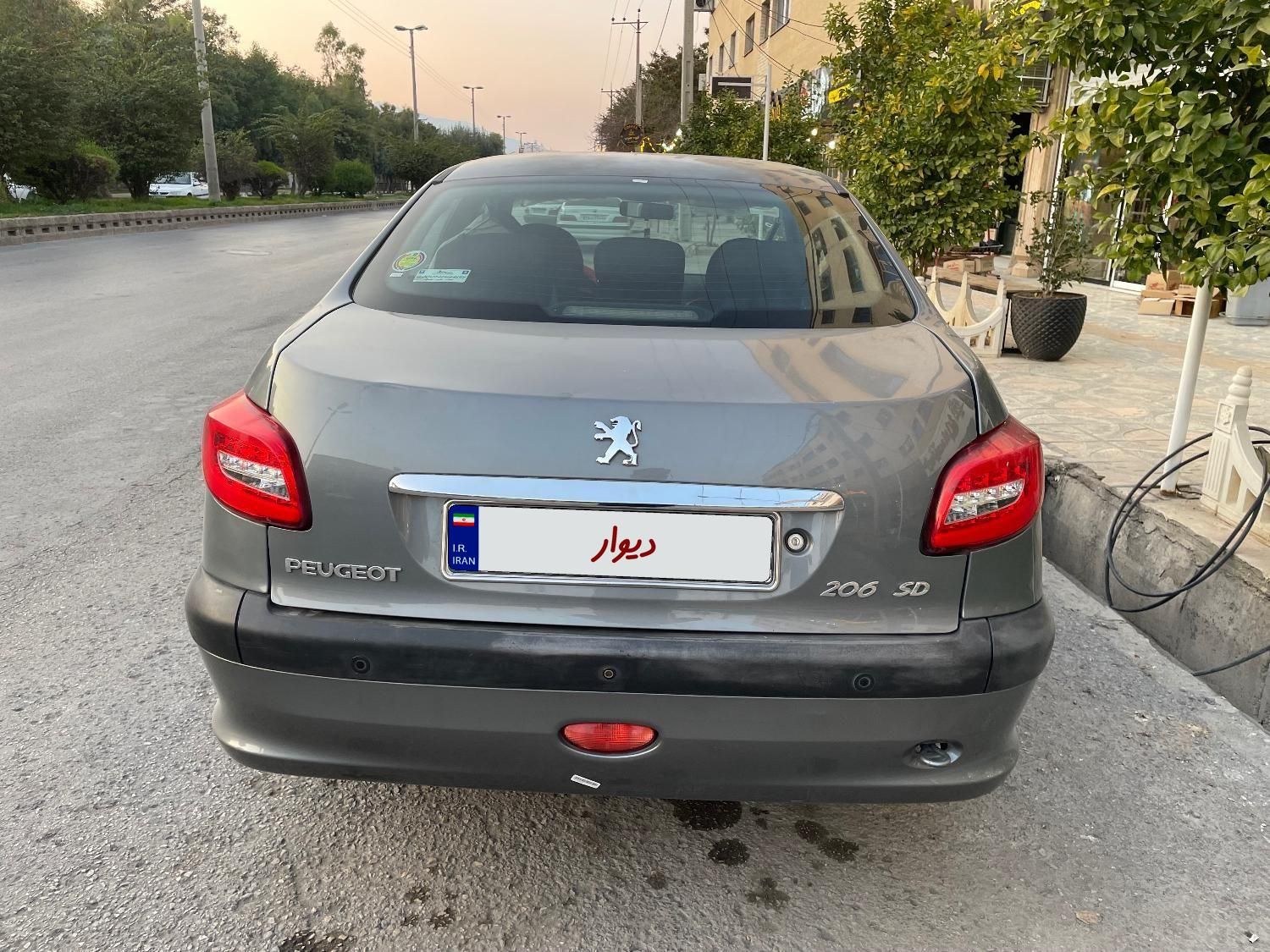 پژو 206 SD v8 - 1395