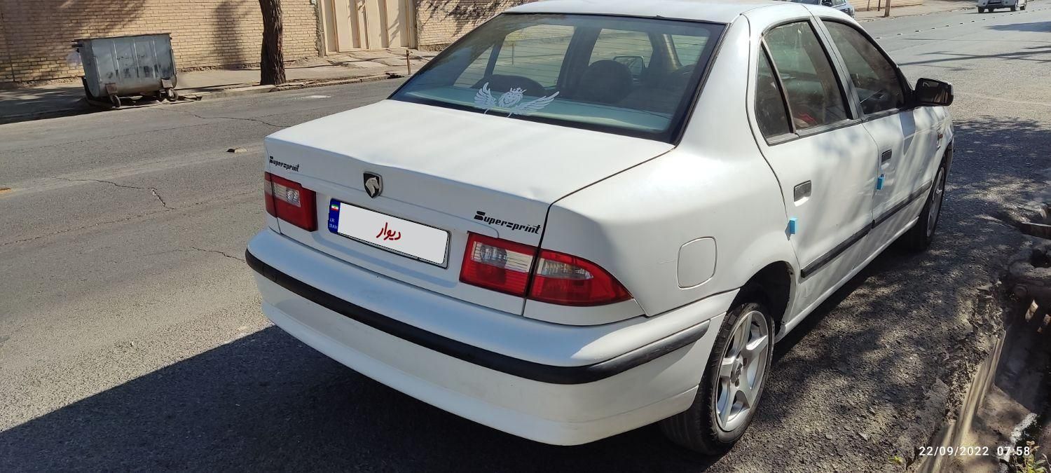 سمند LX EF7 دوگانه سوز - 1389