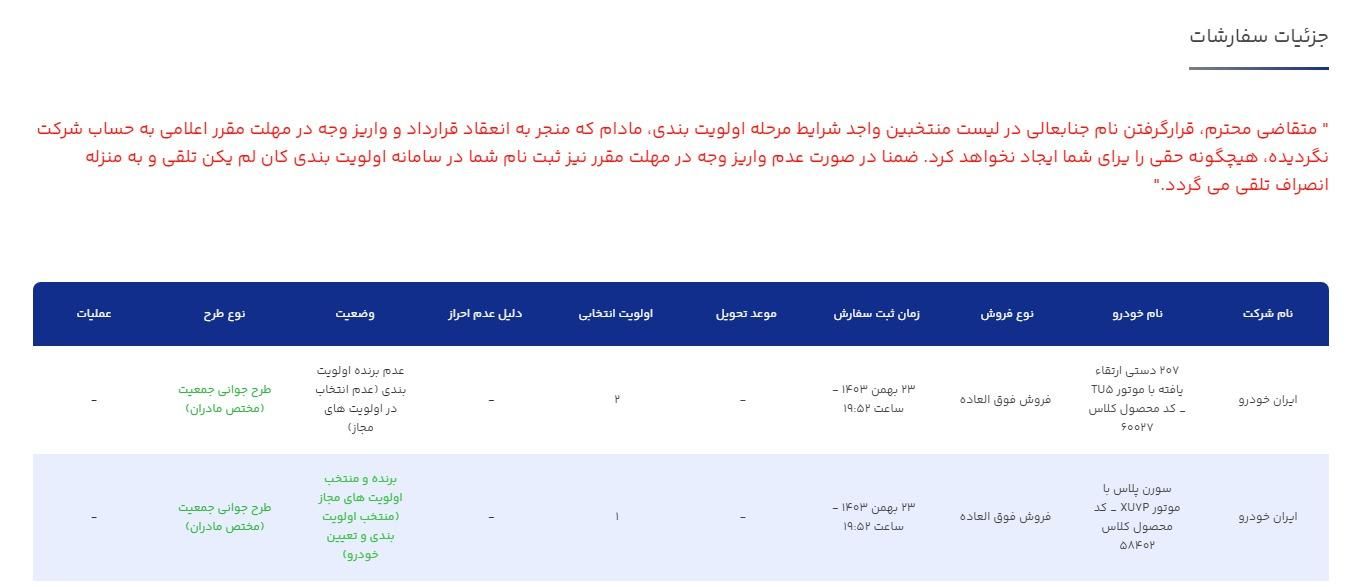 سمند سورن پلاس EF7 بنزینی - 1403