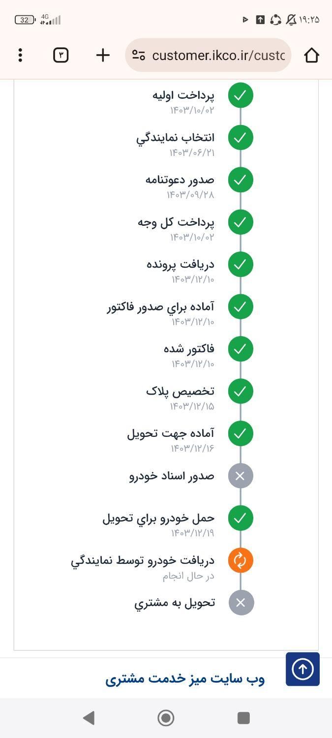 سمند سورن پلاس EF7 بنزینی - 1404