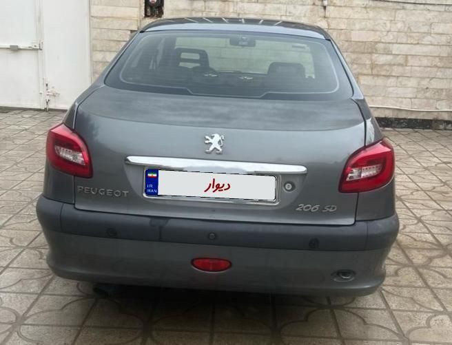 پژو 206 SD v8 - 1395