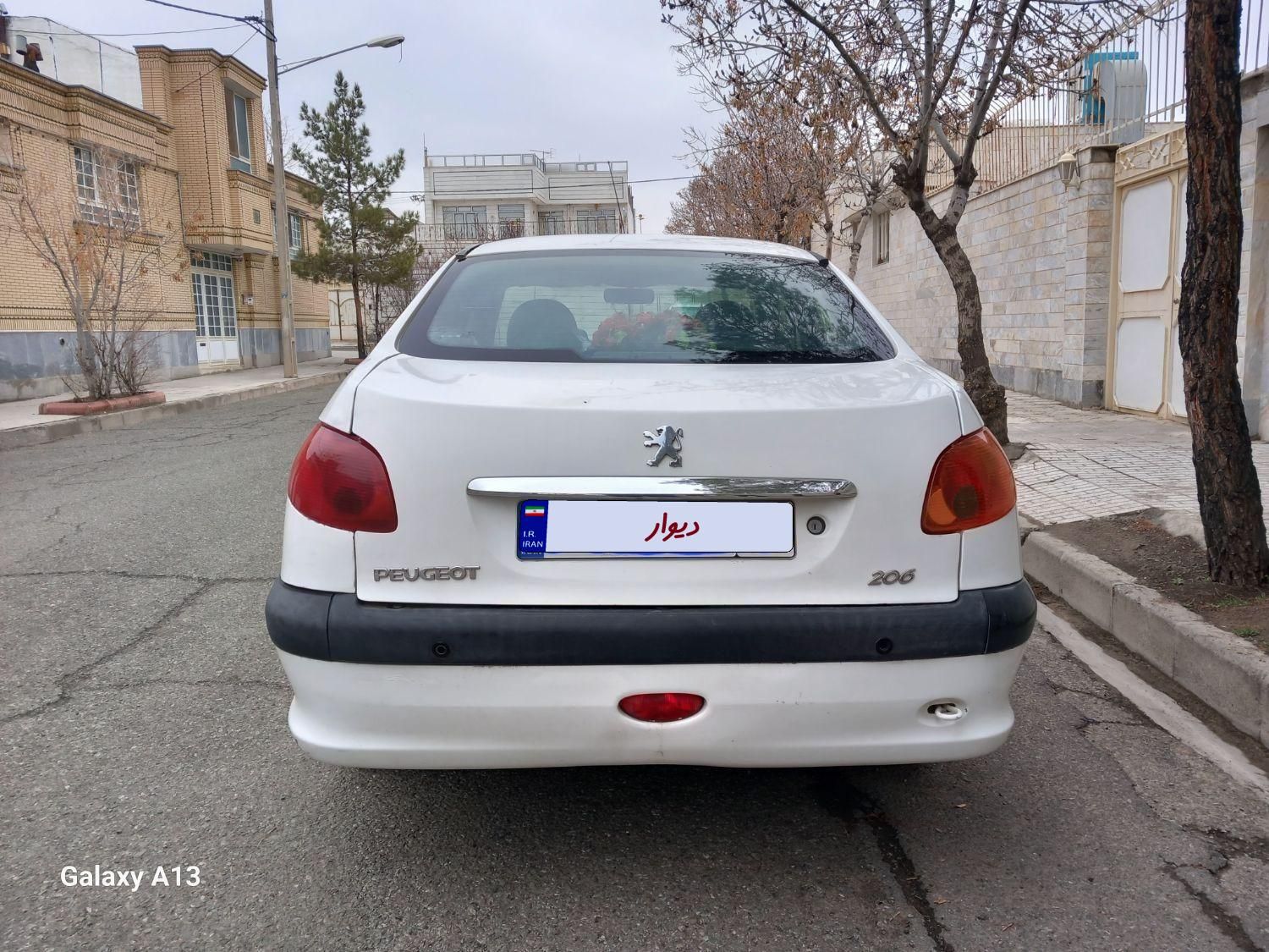 پژو 206 SD v8 - 1395