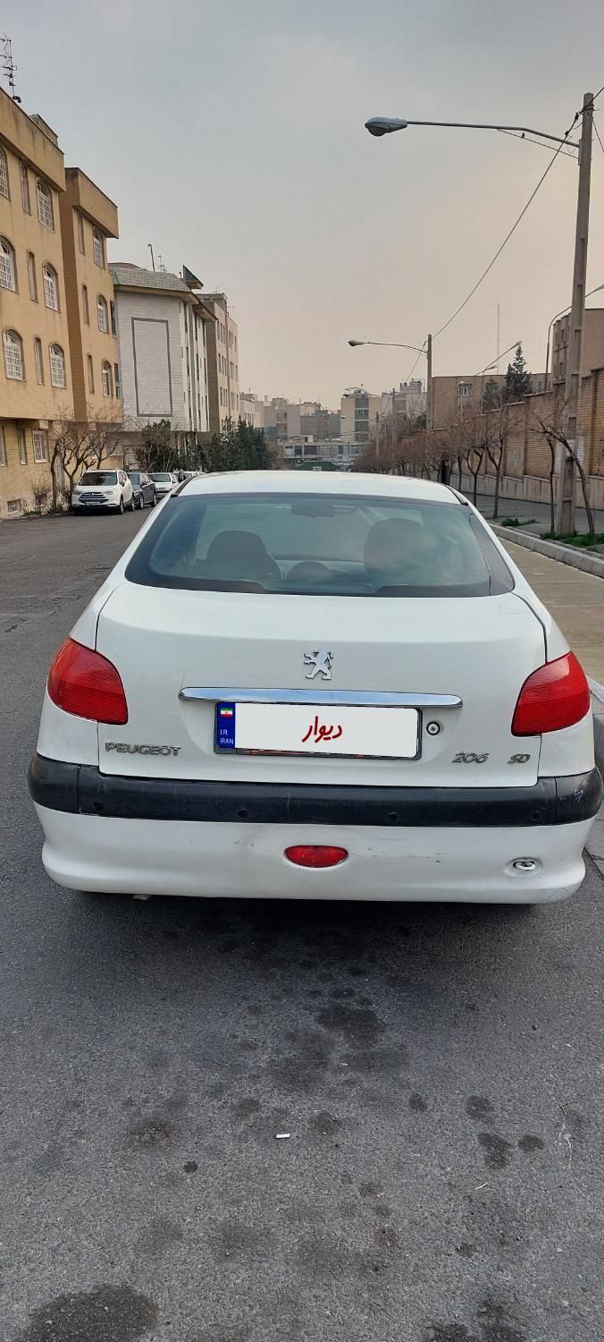 پژو 206 SD v8 - 1389