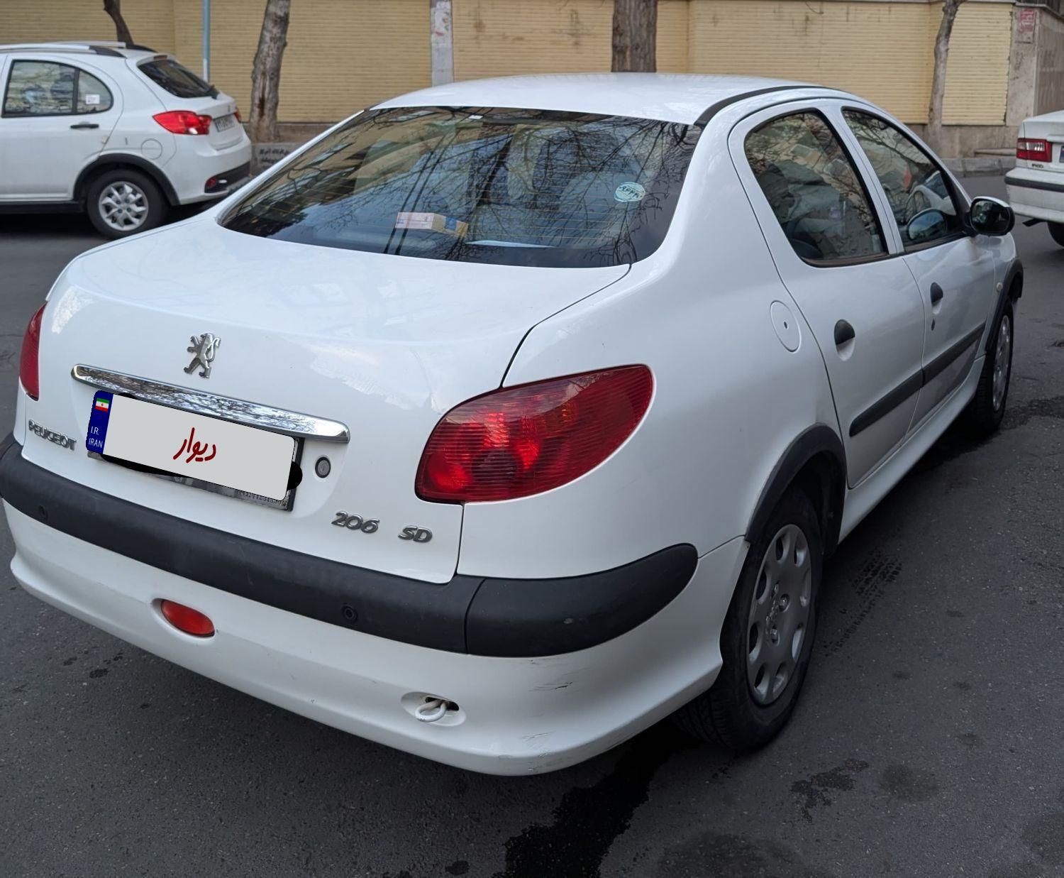 پژو 206 SD v8 - 1395