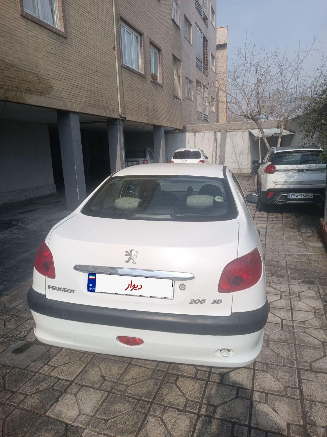 پژو 206 SD v8 - 1392