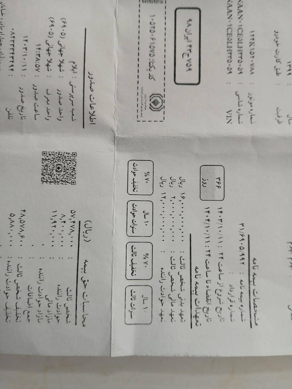 پژو پارس ELX-XU7P سفارشی - 1399