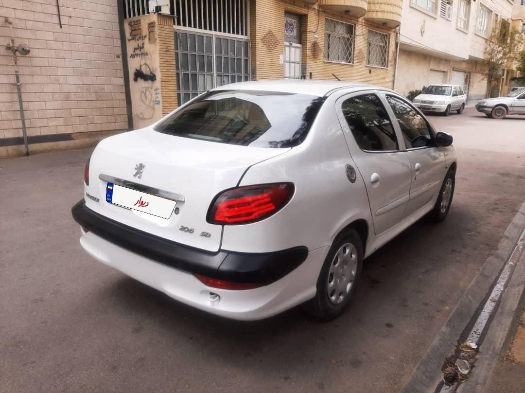 پژو 206 SD v8 - 1396