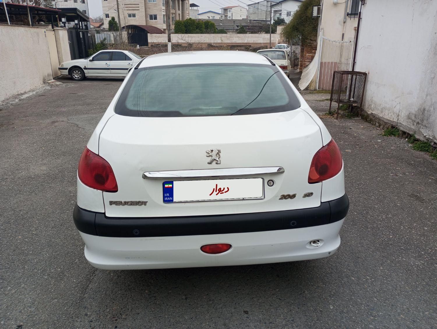 پژو 206 SD v8 - 1393