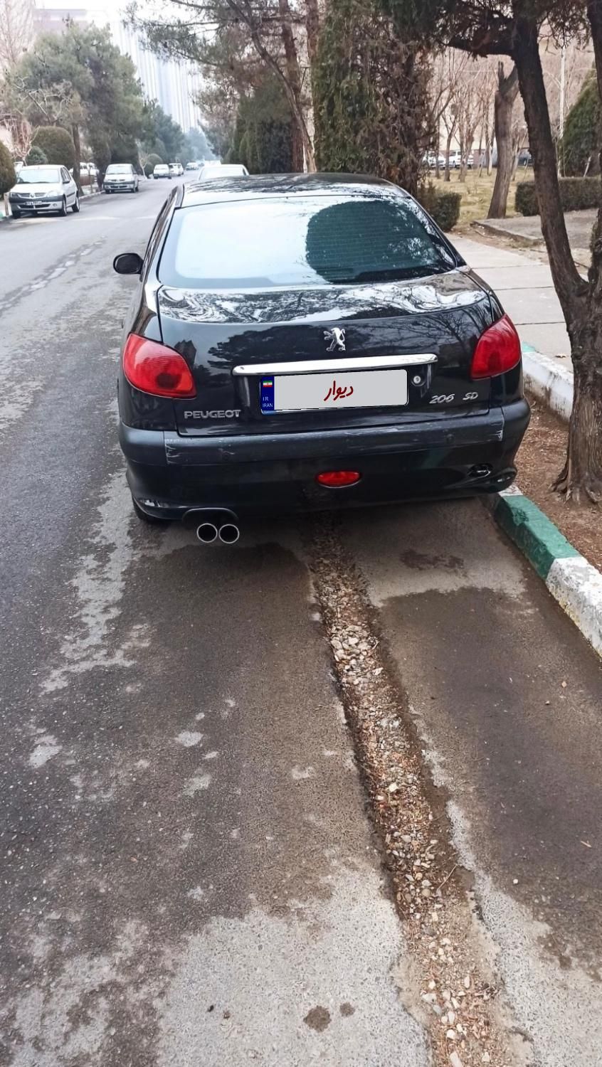 پژو 206 SD v8 - 1393