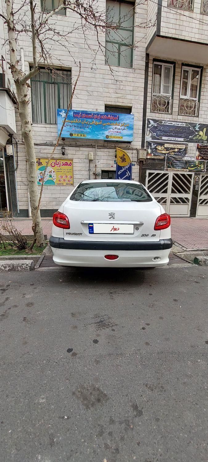 پژو 206 SD v9 - 1391