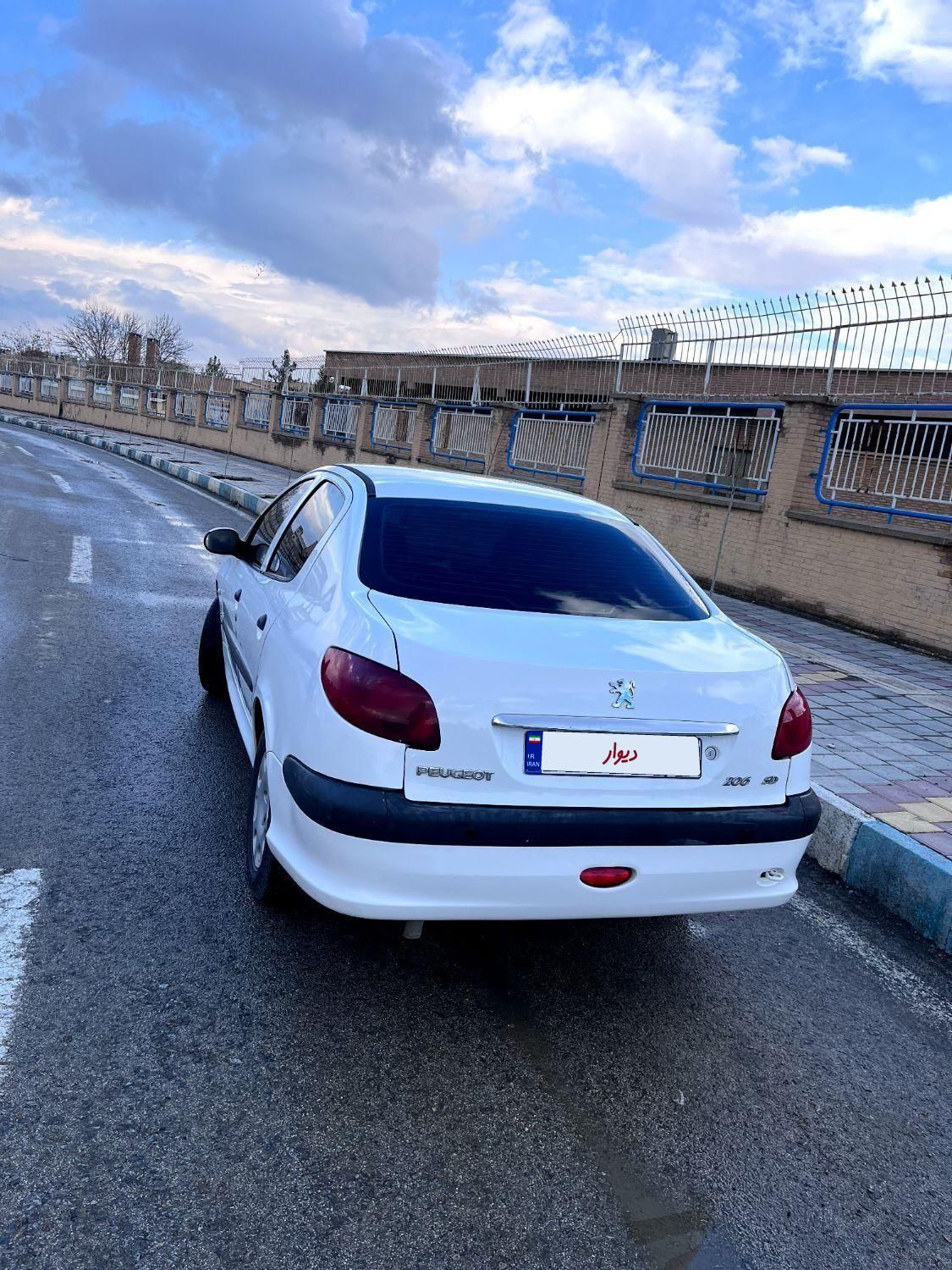 پژو 206 SD v8 - 1395