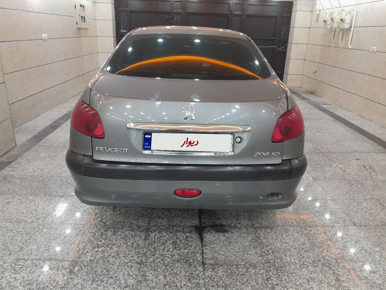 پژو 206 SD v8 - 1391