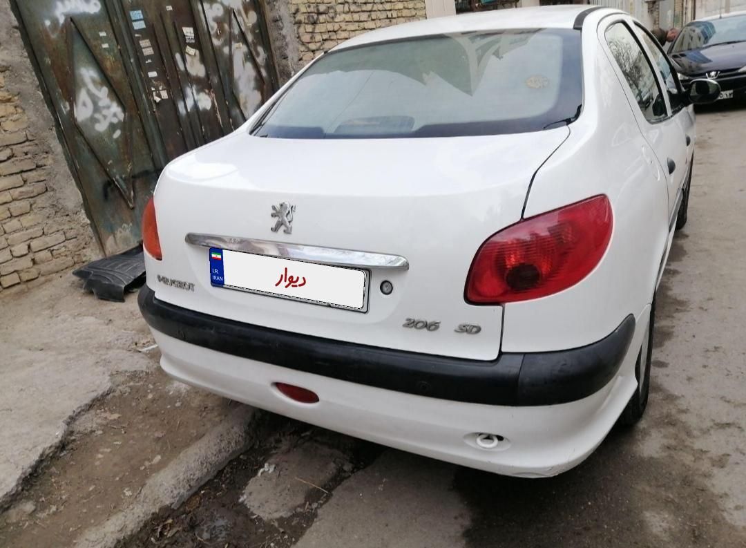 پژو 206 SD v8 - 1393