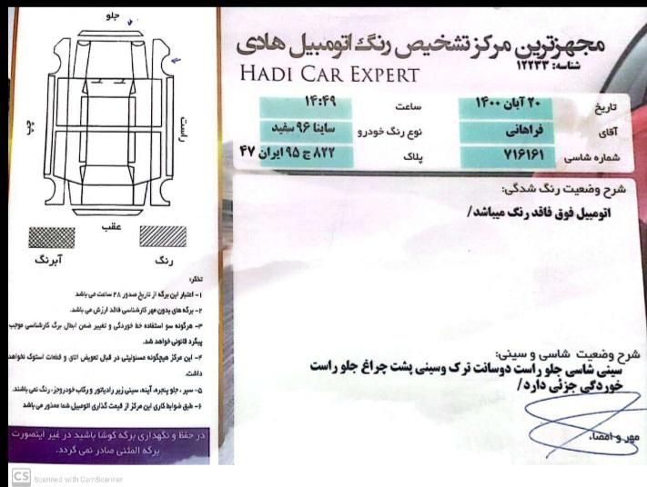 ساینا EX دنده‌ای - - 1396