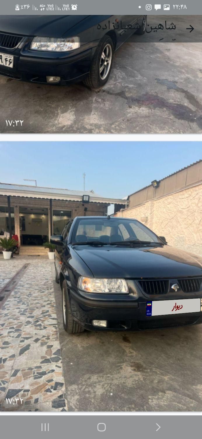 سمند LX EF7 دوگانه سوز - 1390