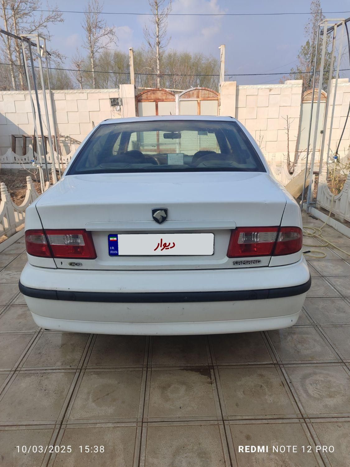 سمند LX EF7 دوگانه سوز - 1393