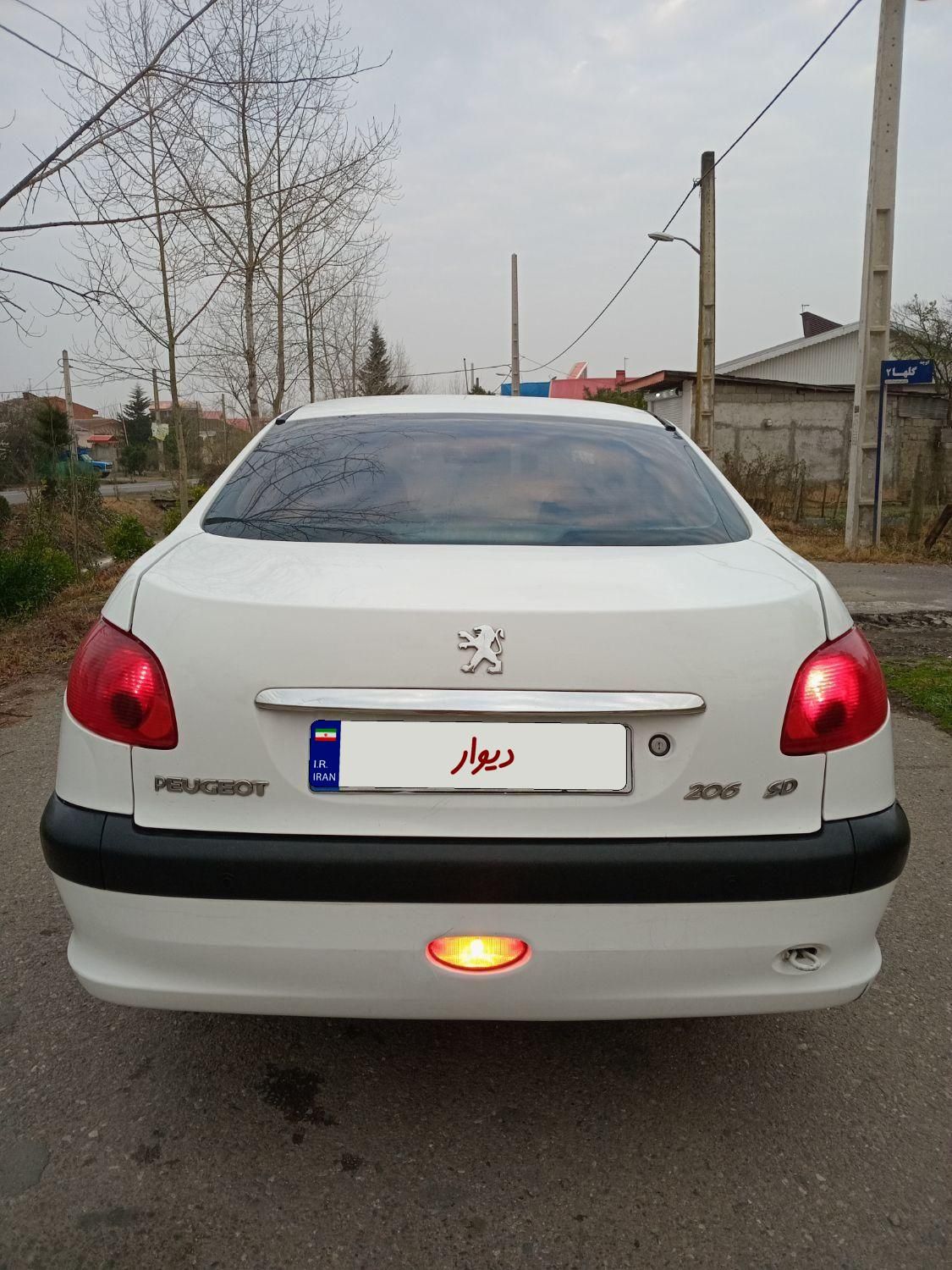 پژو 206 SD v8 - 1393