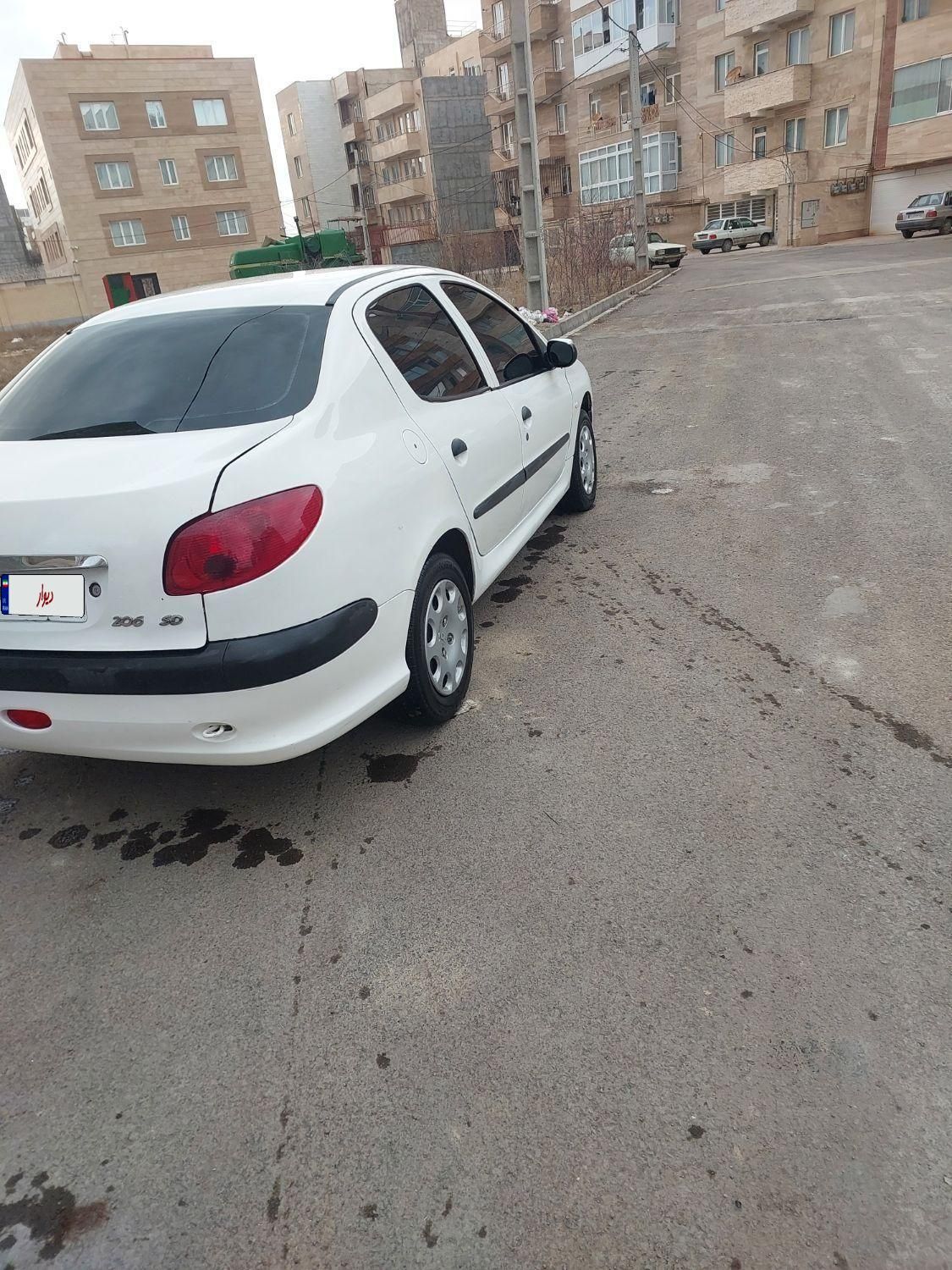 پژو 206 SD v8 - 1393