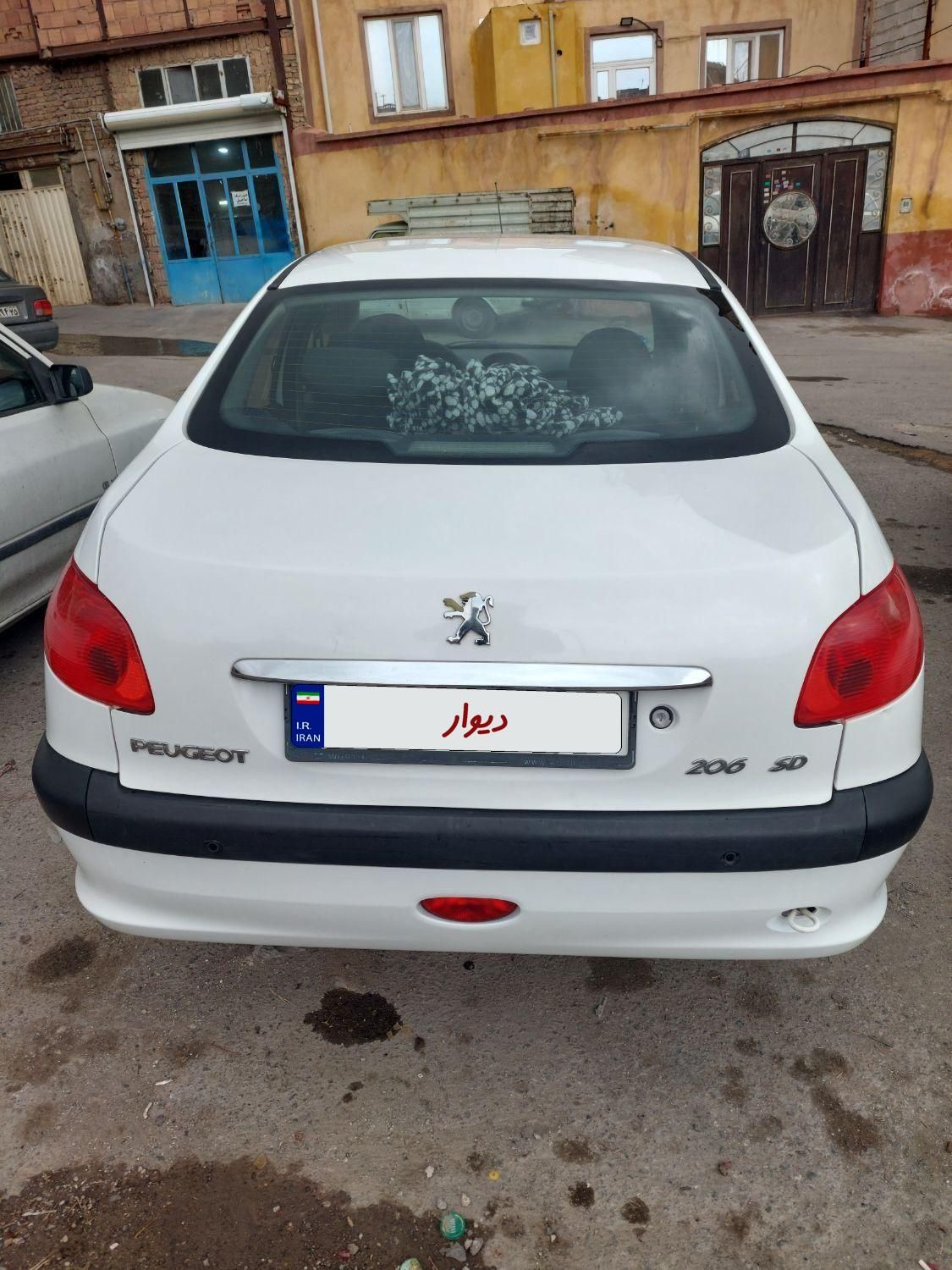 پژو 206 SD v8 - 1395