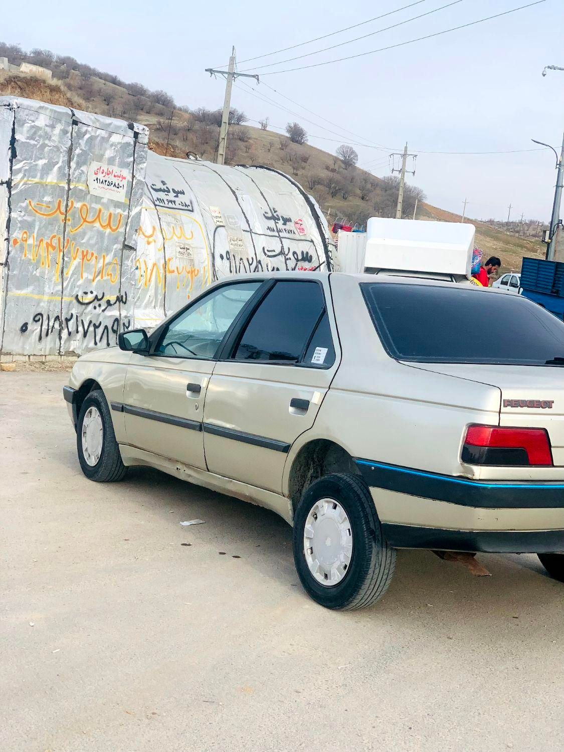 پژو 405 GLI - دوگانه سوز CNG - 1383