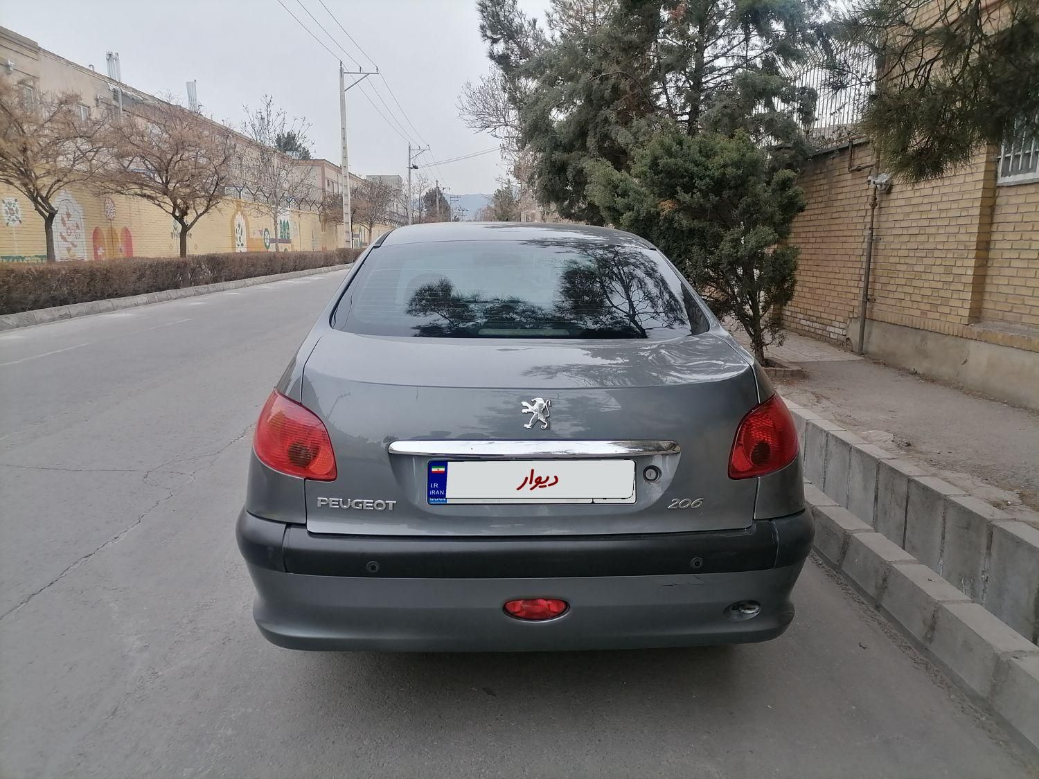 پژو 206 SD v8 - 1395