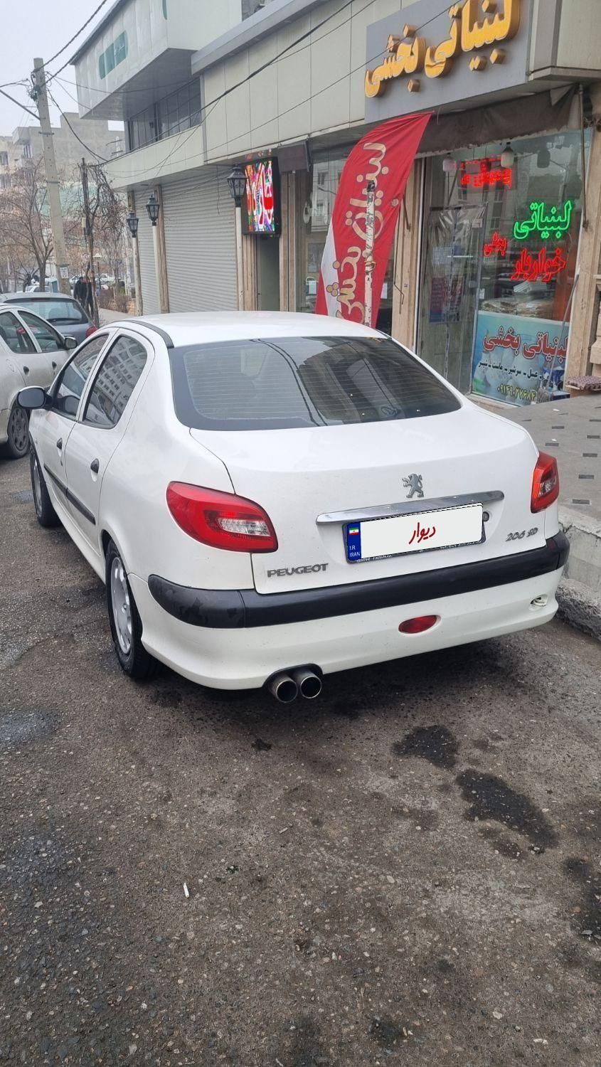 پژو 206 SD v8 - 1388