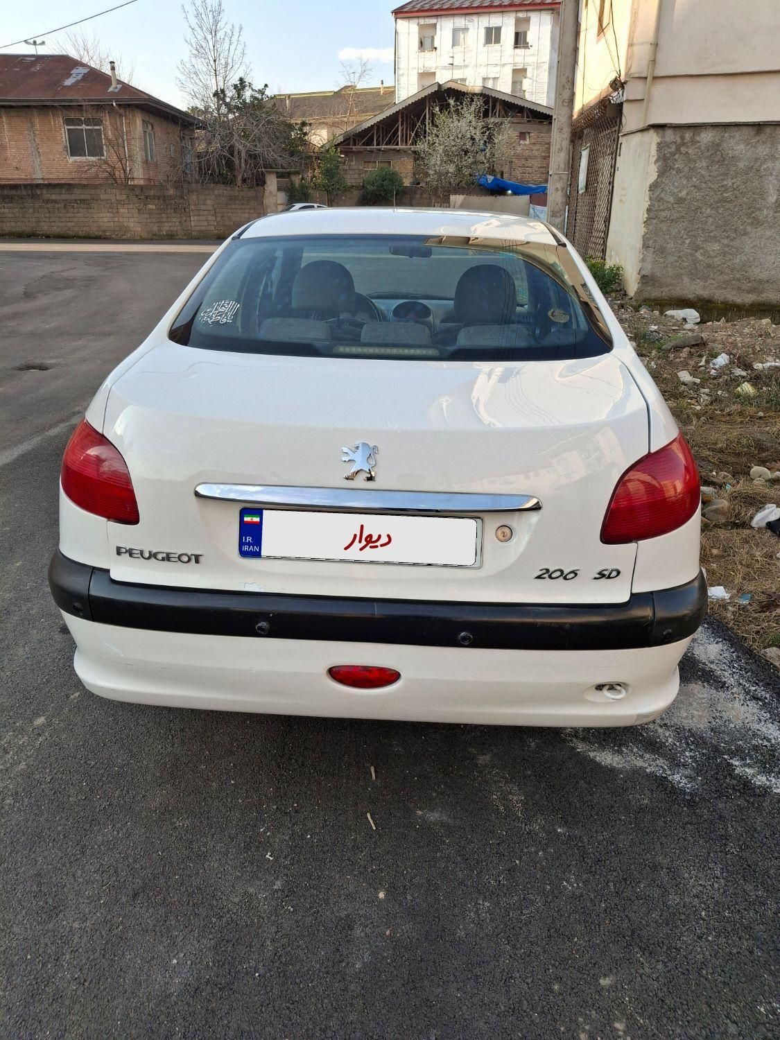 پژو 206 SD v8 - 1387