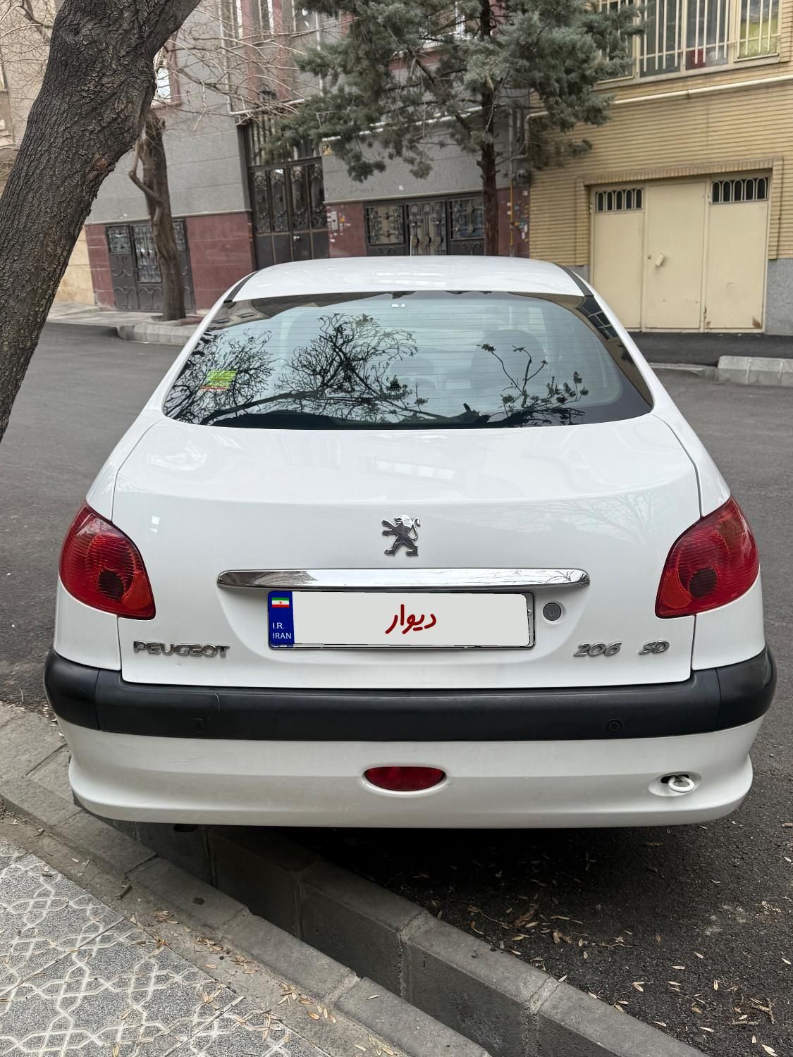 پژو 206 SD v8 - 1395