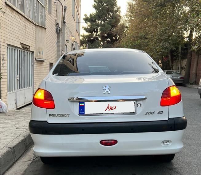 پژو 206 SD v8 - 1395