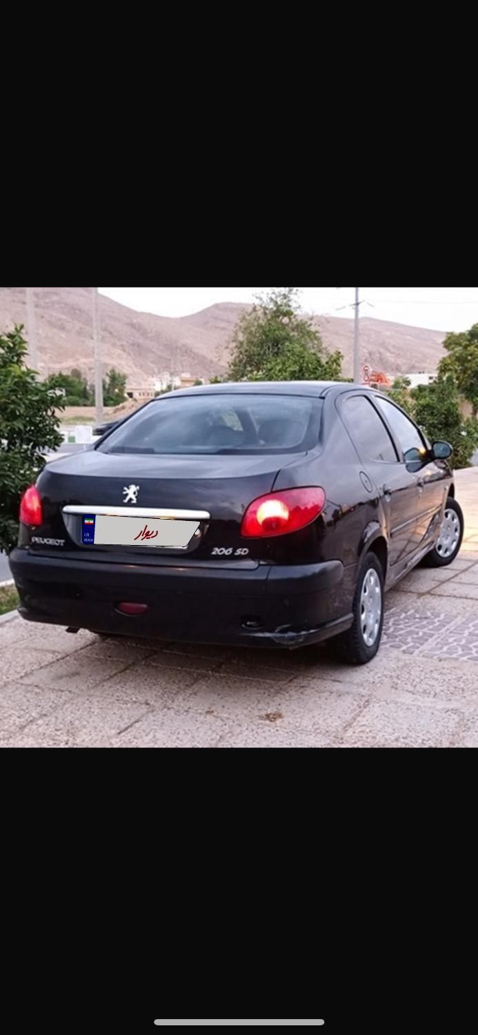 پژو 206 SD v20 - 1390