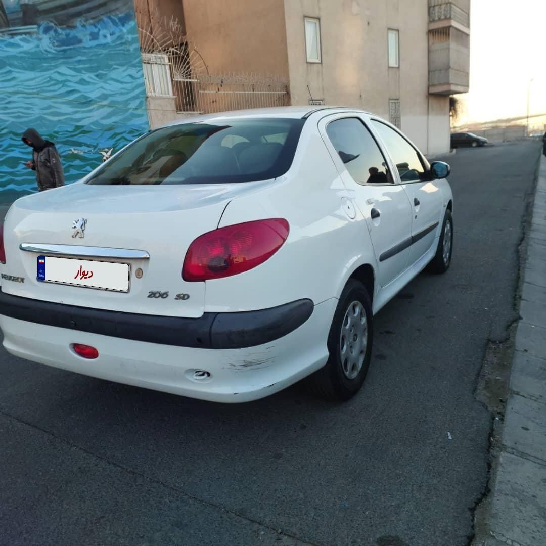 پژو 206 SD v9 - 1390