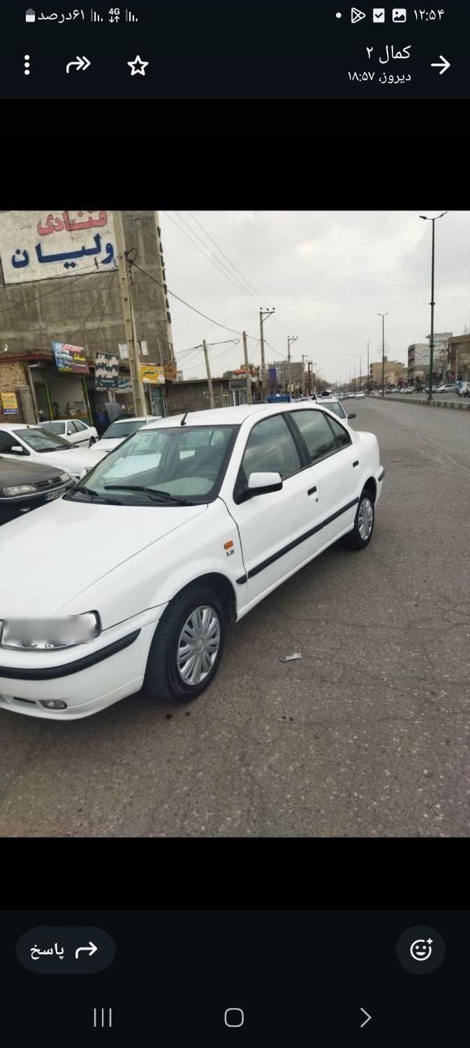 سمند LX EF7 دوگانه سوز - 1390