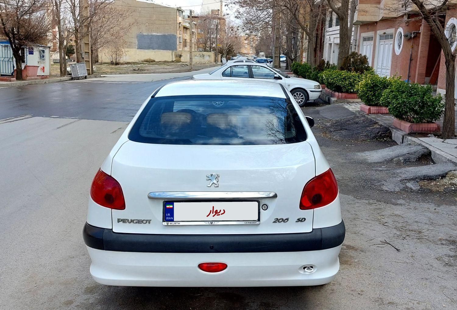 پژو 206 SD v8 - 1398