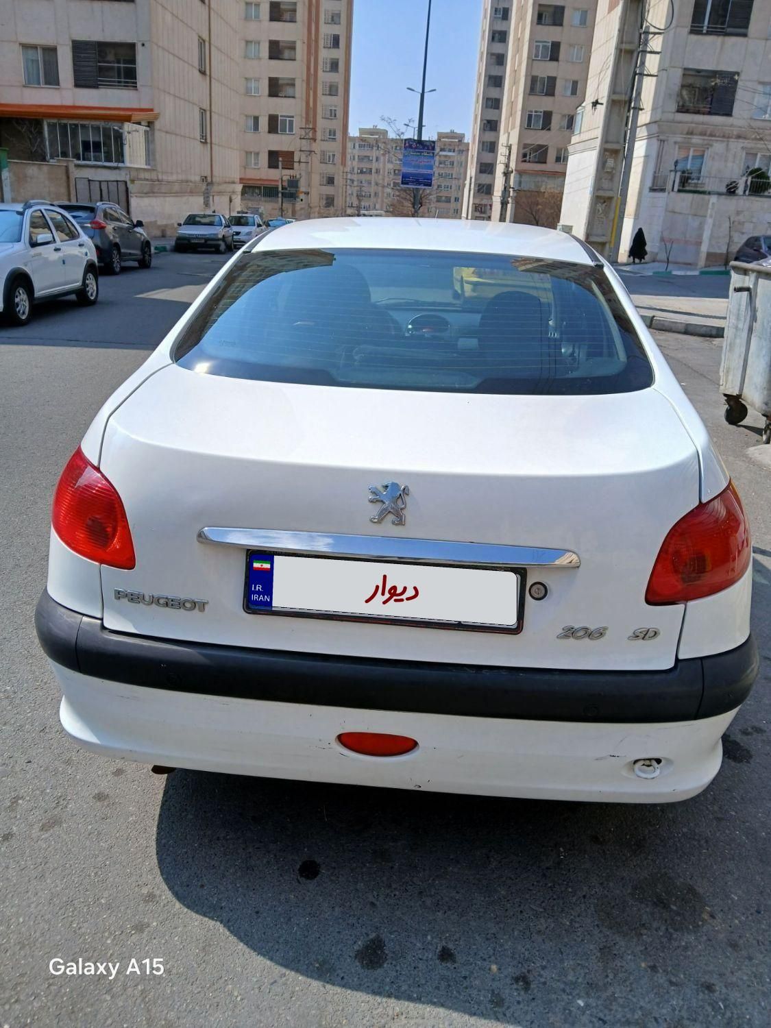 پژو 206 SD v8 - 1395