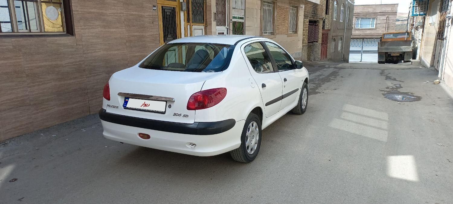 پژو 206 SD v8 - 1389