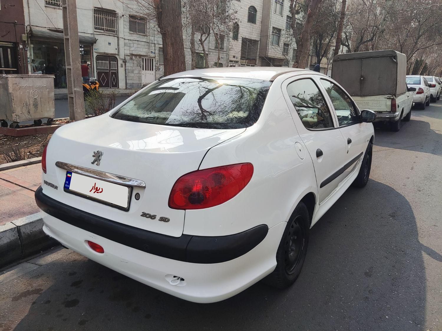 پژو 206 SD v8 - 1393