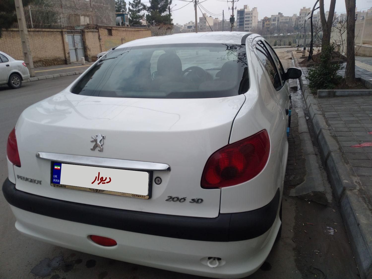 پژو 206 SD v8 - 1396