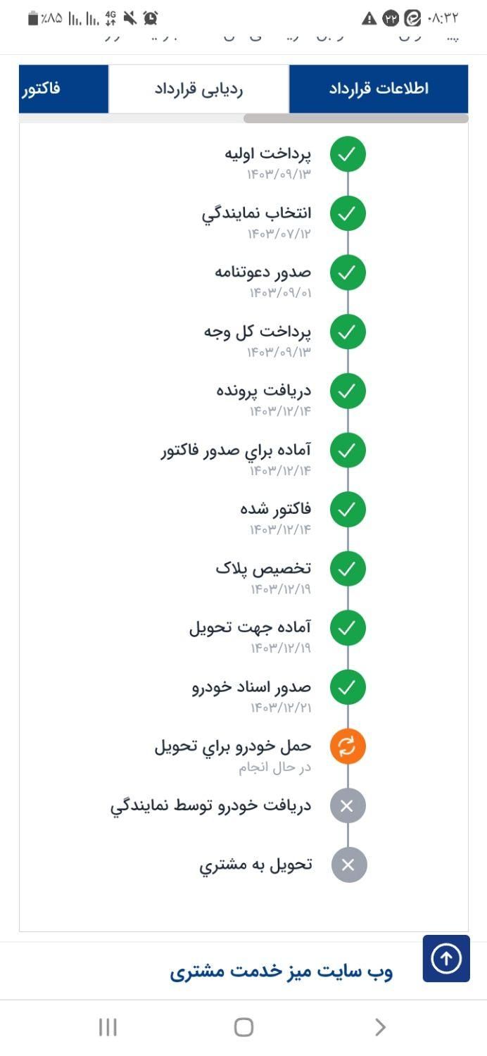 پژو 207 دنده‌ای - 1404