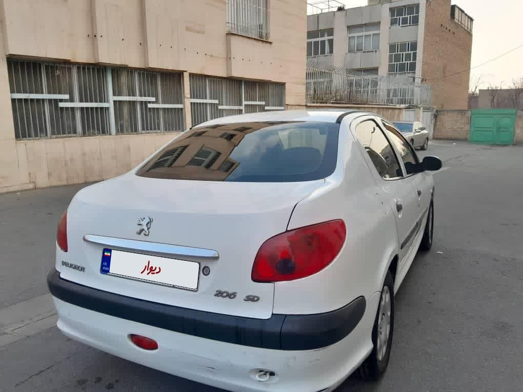 پژو 206 SD v8 - 1391