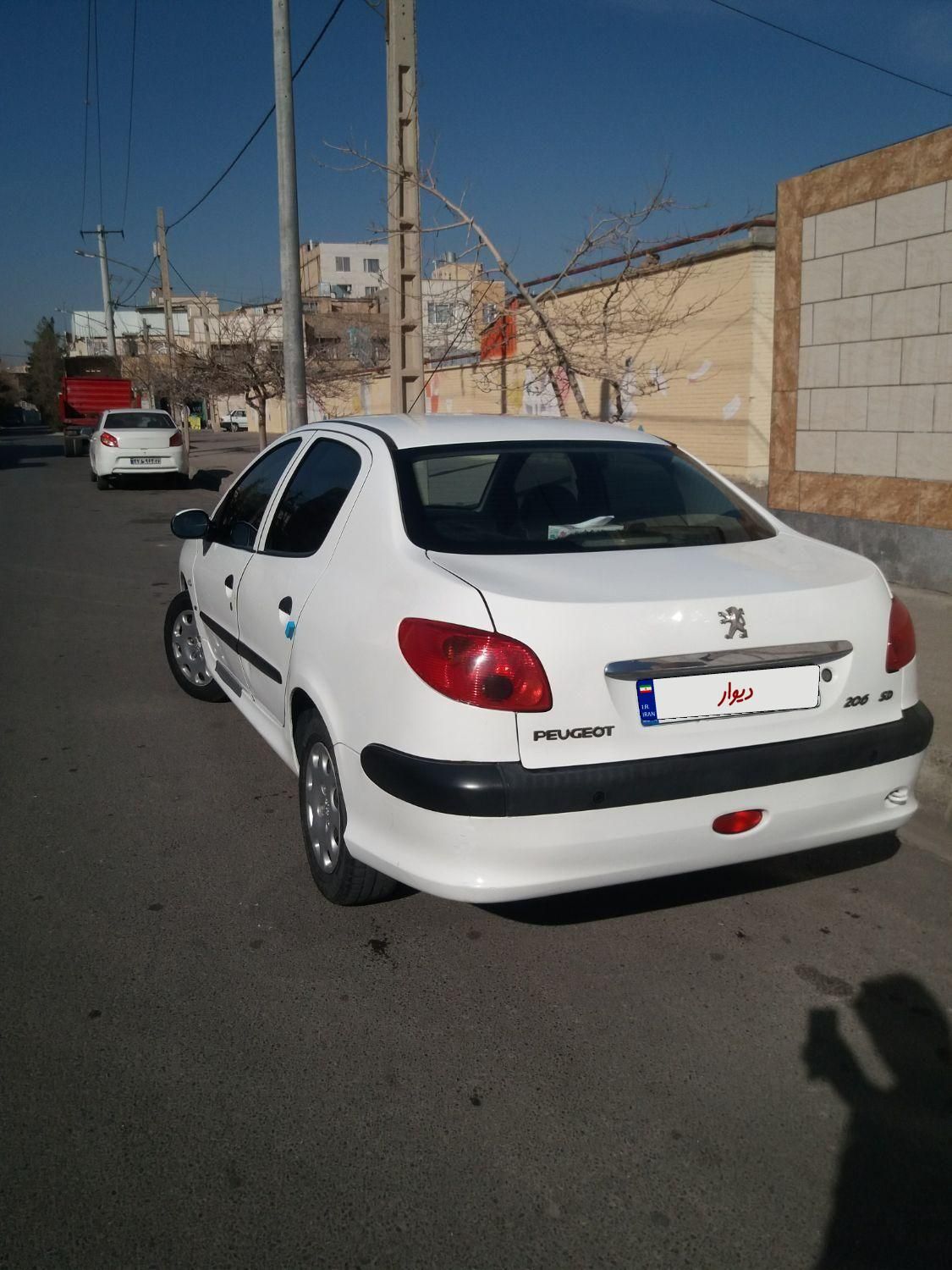 پژو 206 SD v8 - 1396