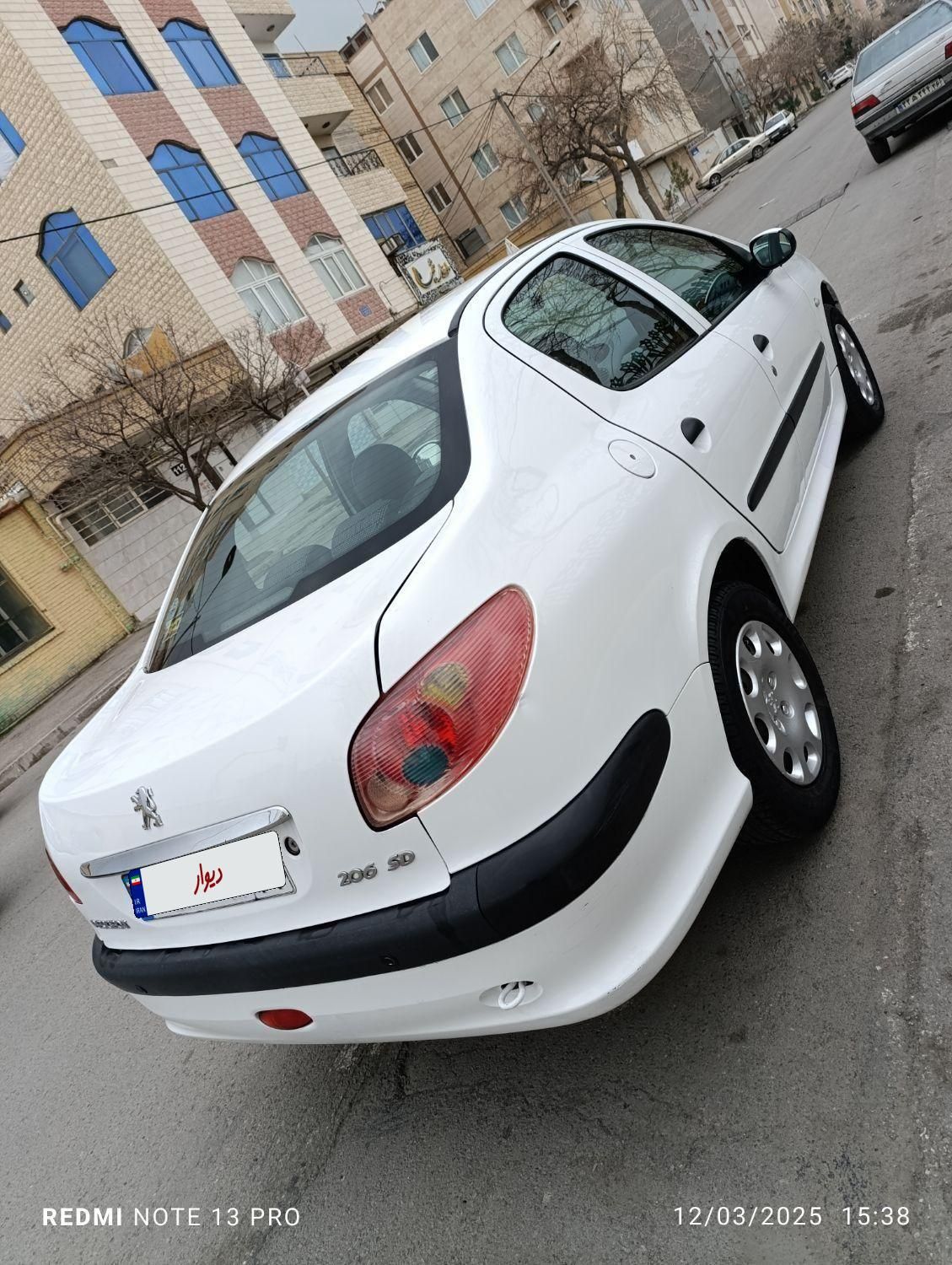 پژو 206 SD v8 - 1397