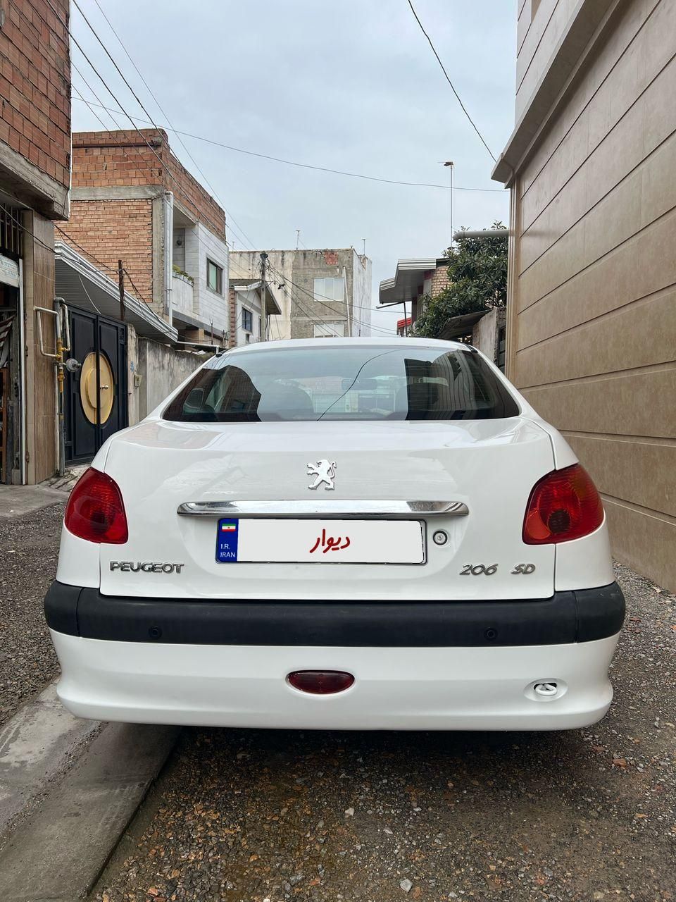 پژو 206 SD v8 - 1393