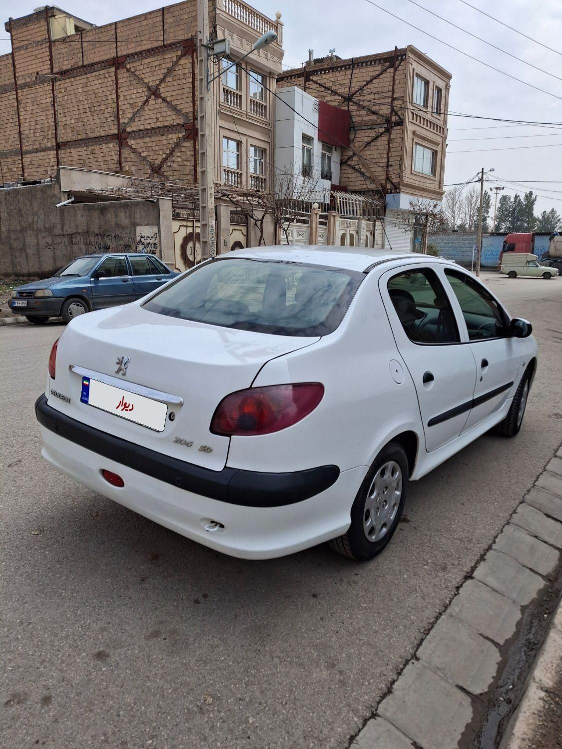 پژو 206 SD v8 - 1396