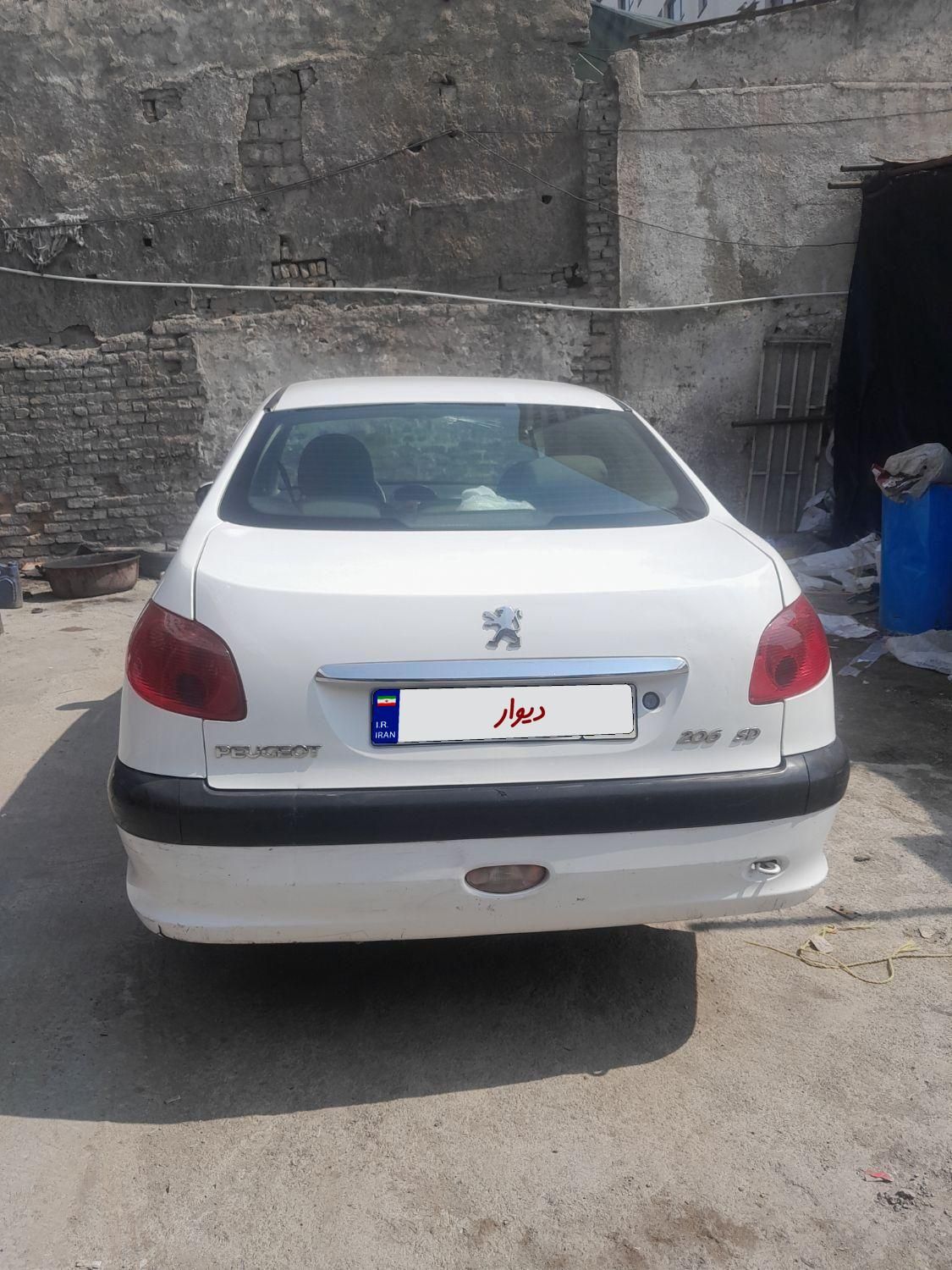 پژو 206 SD v8 - 1390